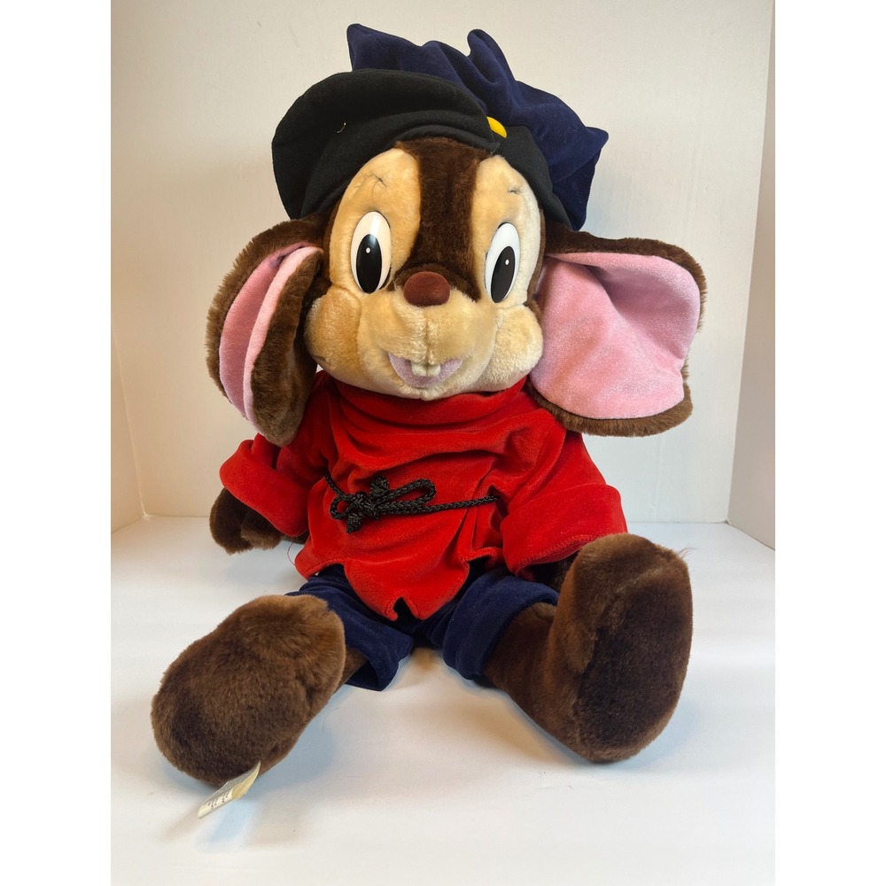 Vintage 1986 An American Tail Fievel Mousekewitz Plush Sears Caltoy 24 Inch